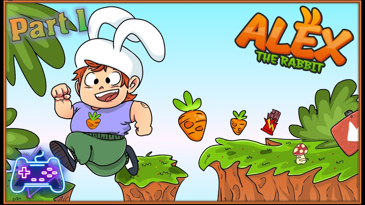 Alex the Rabbit (Xbox Series X) (Xclusive Indie Playthrough - Part 1) The Forest of Larvae