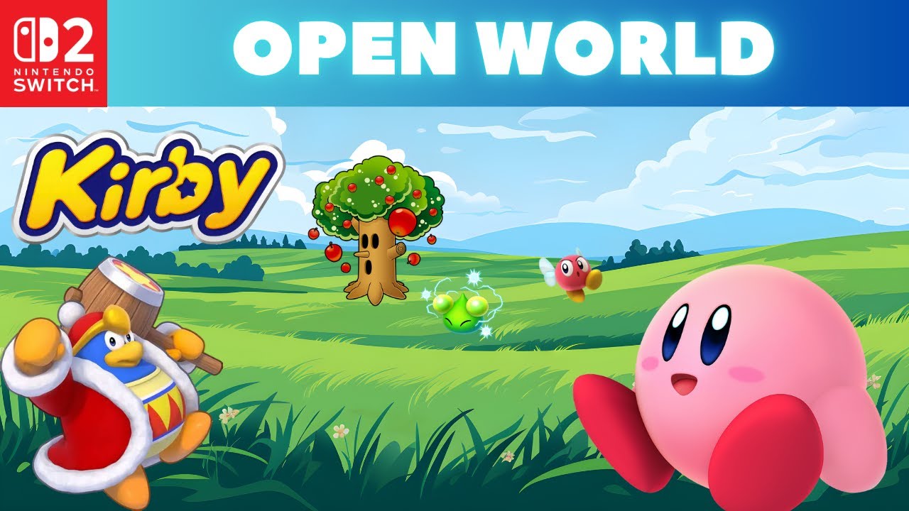 What's next for kirby...OPEN WORLD?