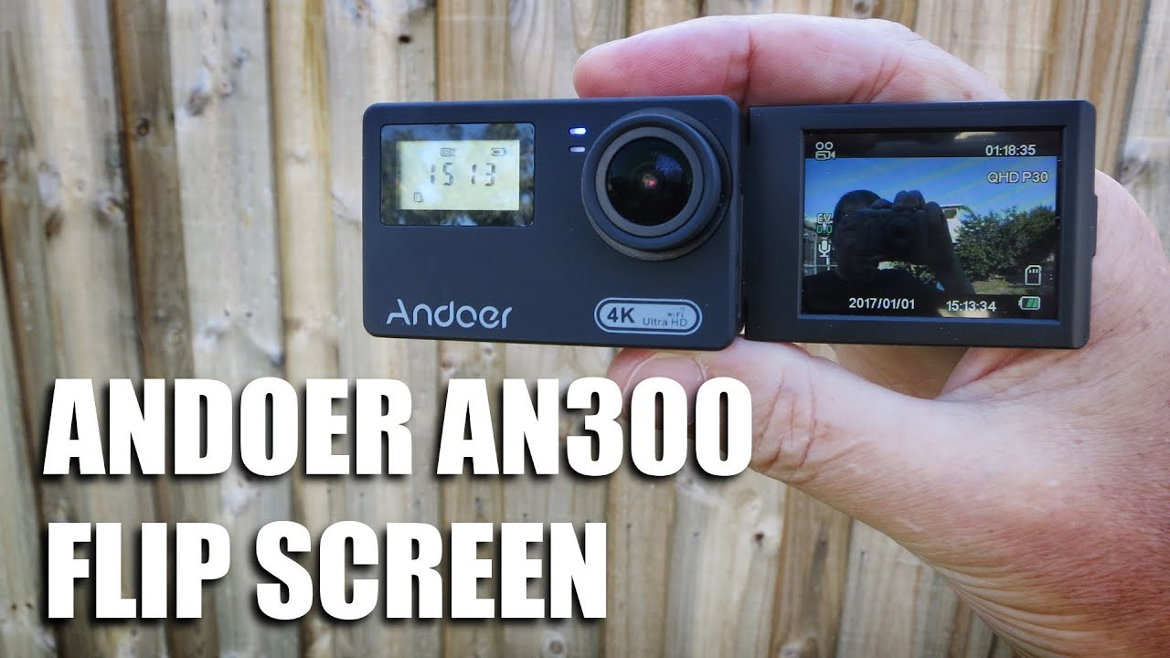Andoer AN300 Flip Screen Action cam