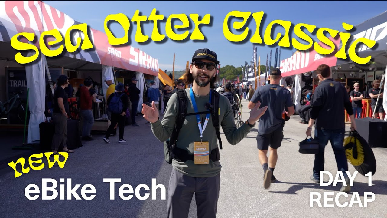 Sea Otter Classic Day 1 Recap! Cool new ebike gear and tech . #ebikes #seaotterclassic