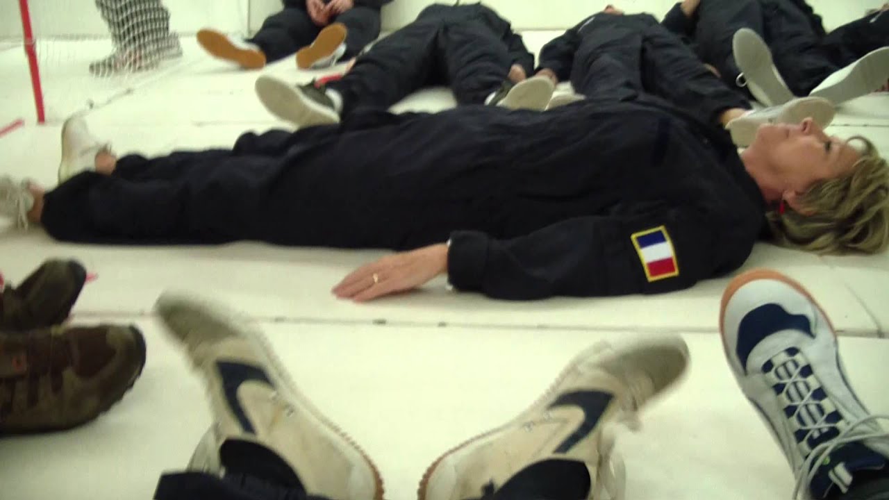 Parabolic flight: Mars gravity