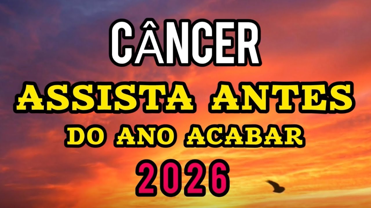 🦀CÂNCER💥 2026 será sua virada de Chave 📩 #tarot 