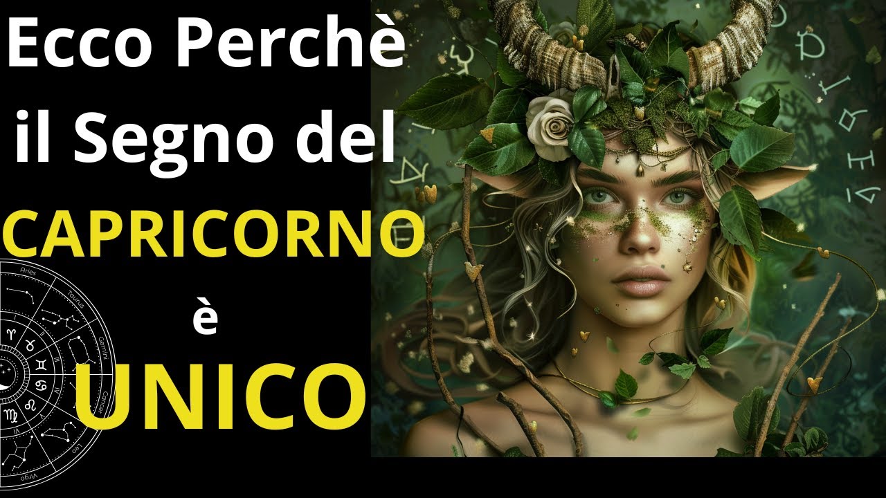 Il Segno Zodiacale Del Capricorno, e le sue Qualità che lo Rendono Unico