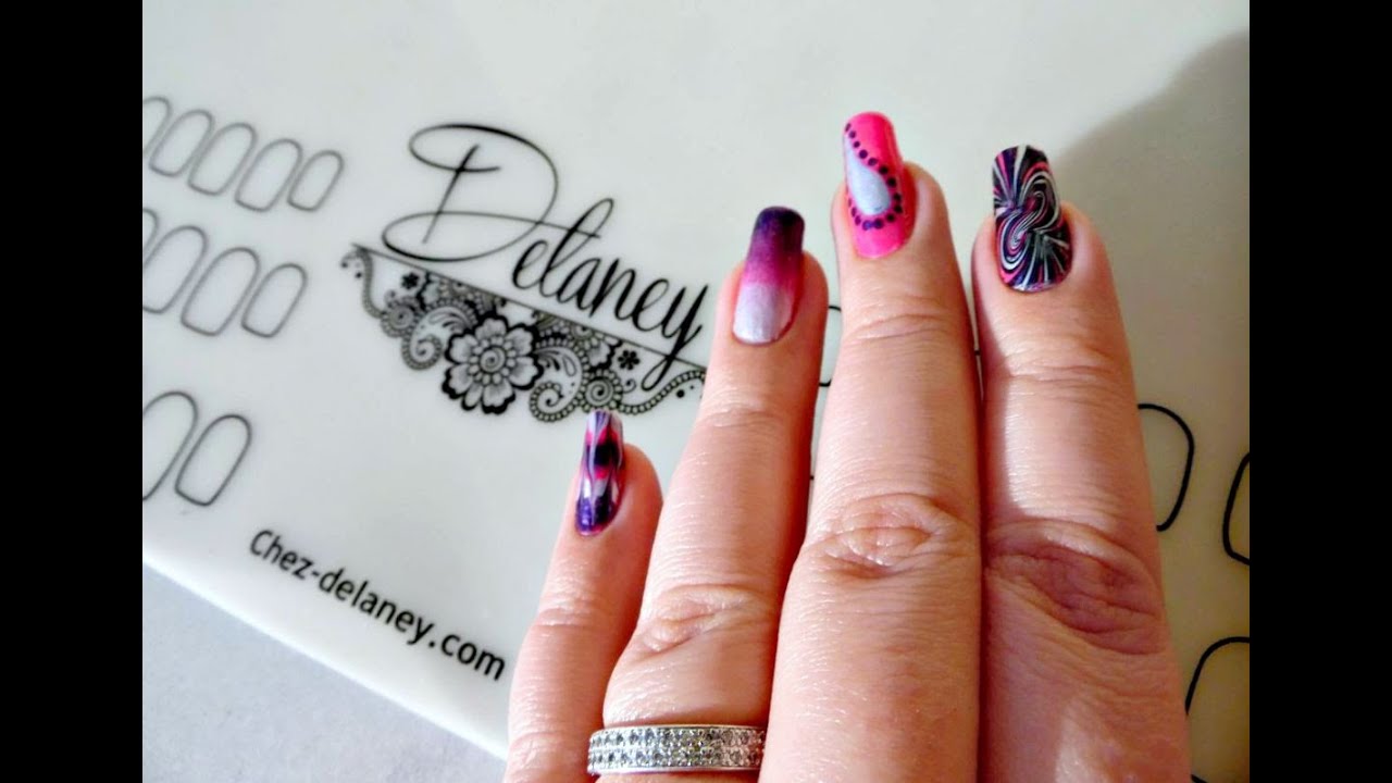 Nail art mat 
