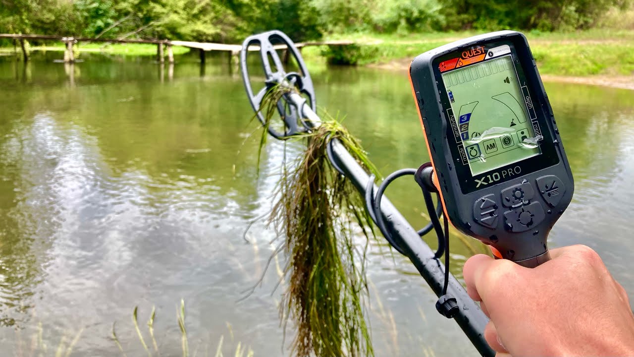 Quest X10 Pro - Поиск по воде