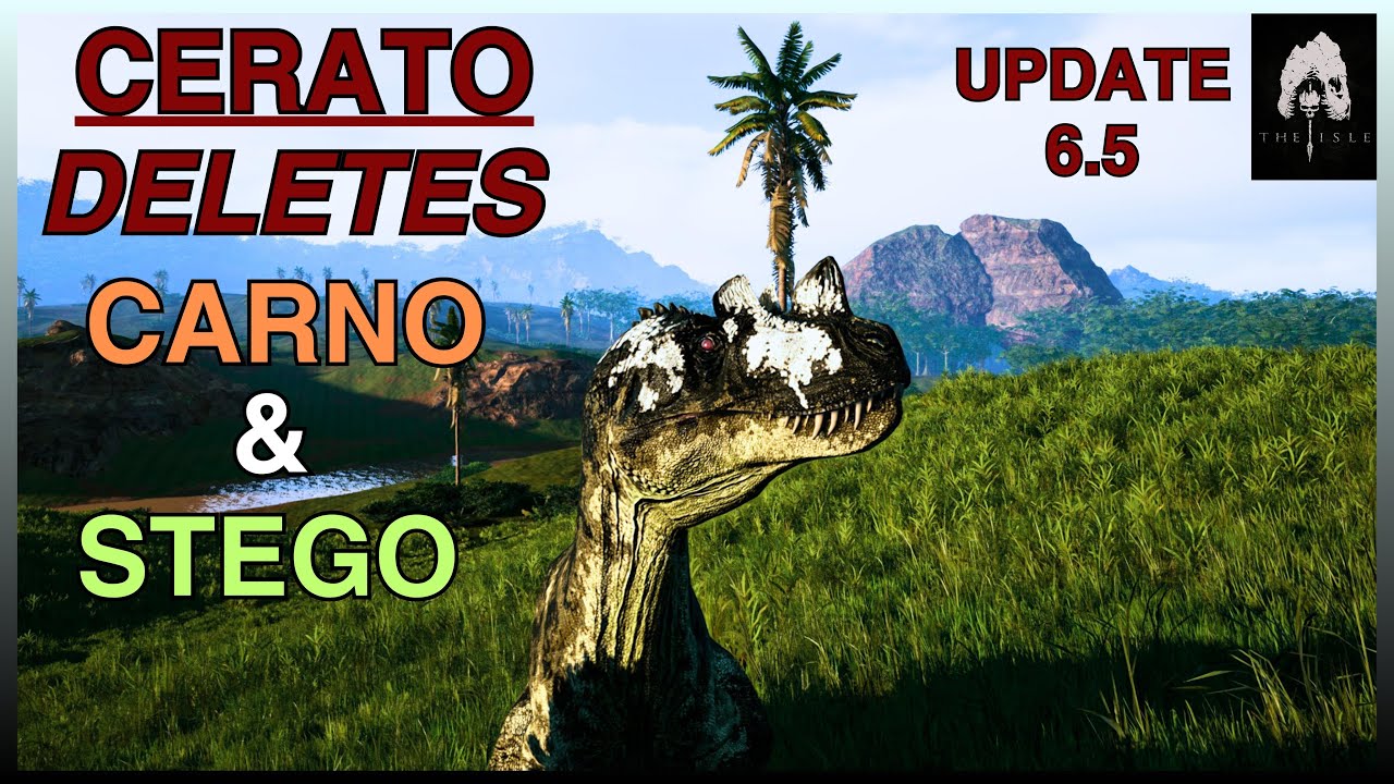 Cerato Deletes Carno and Stego! (massive fight) Update 6.5 | The Isle Evrima