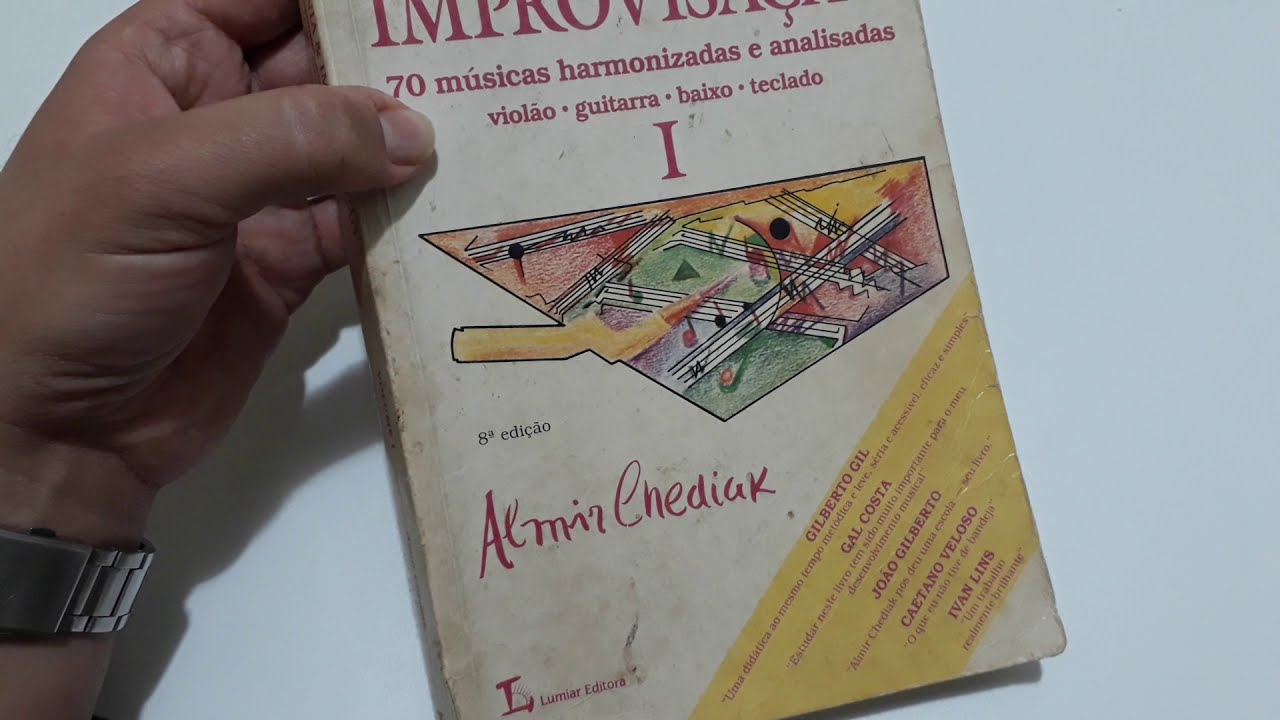 Livro Harmonia e improvisa&ccedil;&atilde;o - Almir Chediak - Ernanimusico