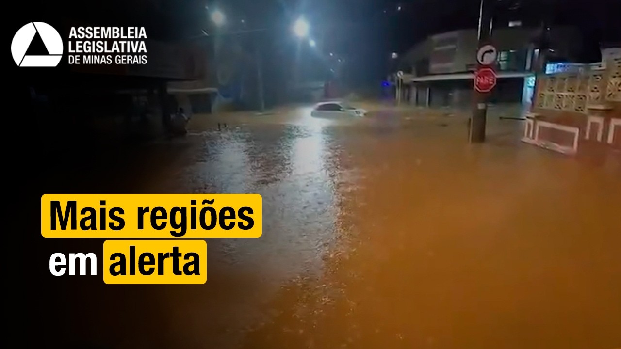 MINAS EM ALERTA | Previsão indica mais chuvas