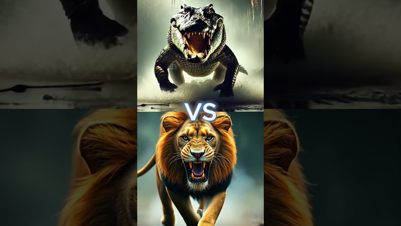 Wolf vs komodo dragon vs lion vs everything (#animals battle)
