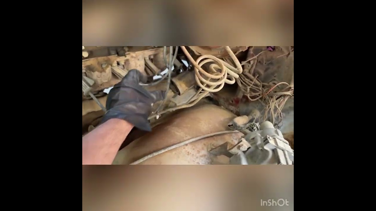 تجديد بهبهاني/ طريقة فك دركسون جمس مع العامود بالتفصيل | Rebuilding a gmc 1978 removing steering