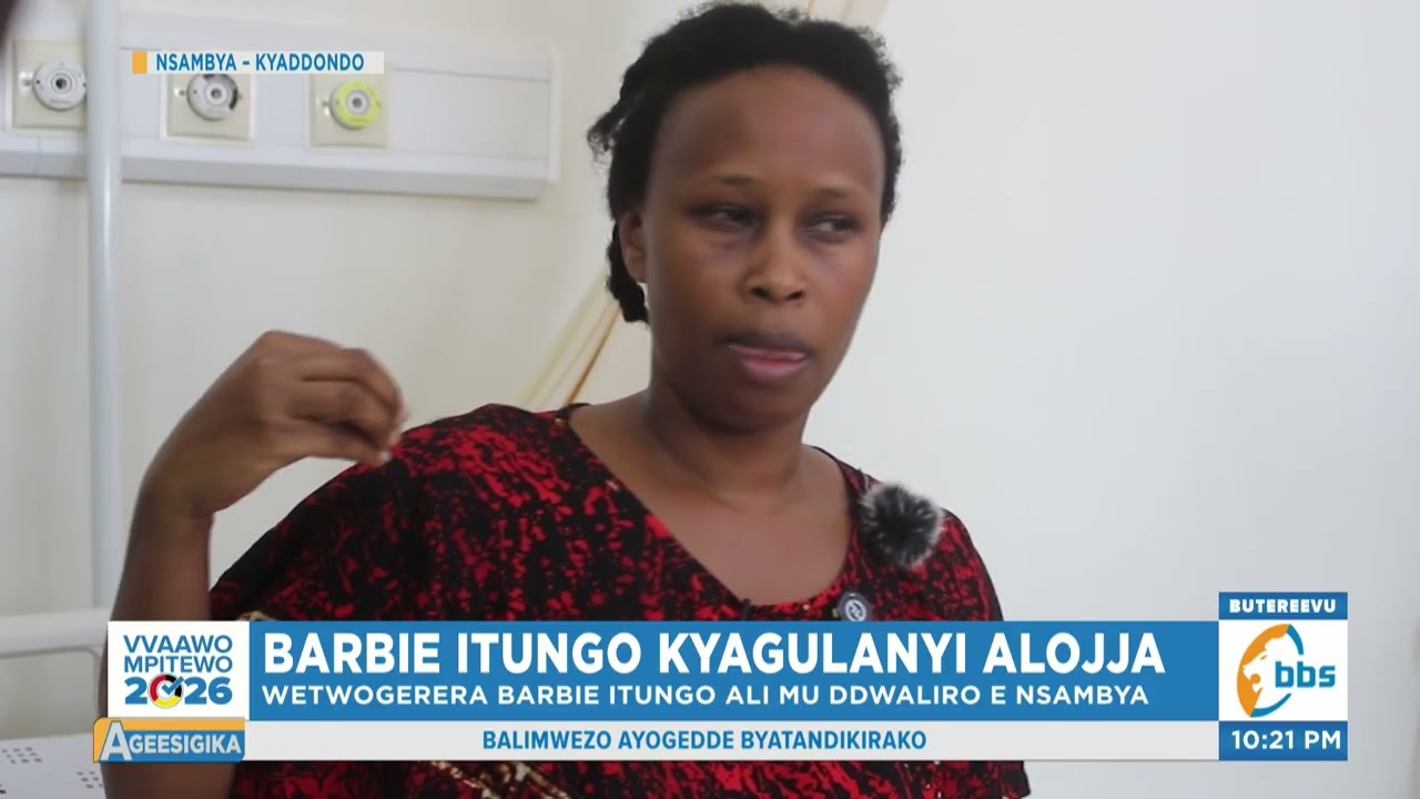 Barbie Itungo Kyagulanyi Alojja ab’Ebyokwerinda Abaamulumbye Ewuwe , Afuna Obujjanjabi e Nsambya