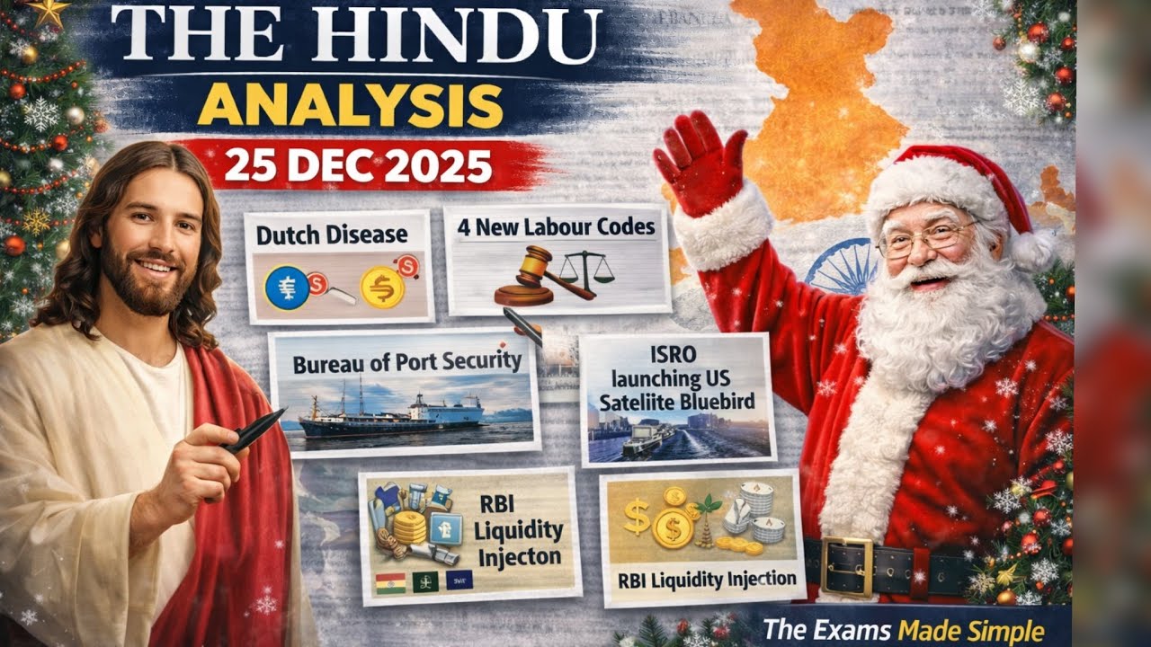 25 December 2025 The Hindu Newspaper Analysis 