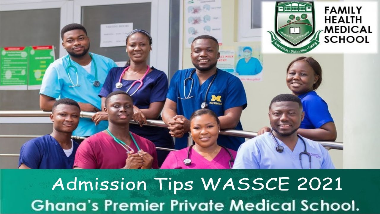 Gain admissions into the 1st private medical school in Ghana, 2021.