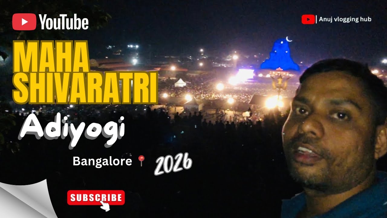 Maha Shivaratri in Adiyogi Bangalore 2026.
