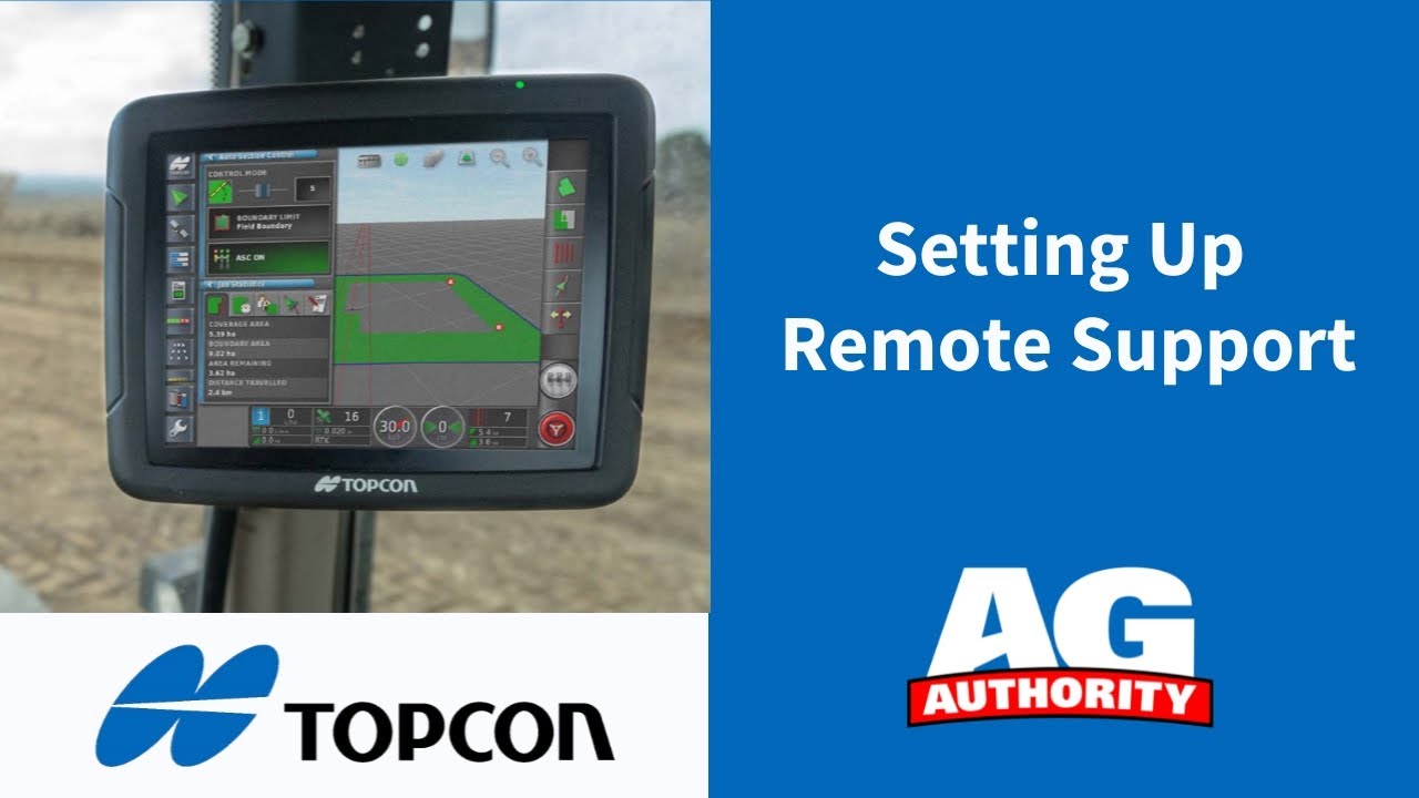 Topcon X35 & X25 Monitors - Setting Up Remote Support
