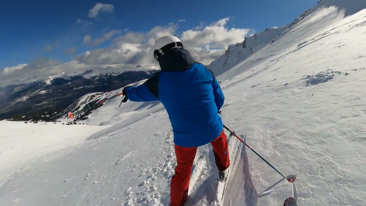Pow Day - High Traverse, Off Knob Chair, Marmot Basin - Jasper, Alberta, Canada - March 2022