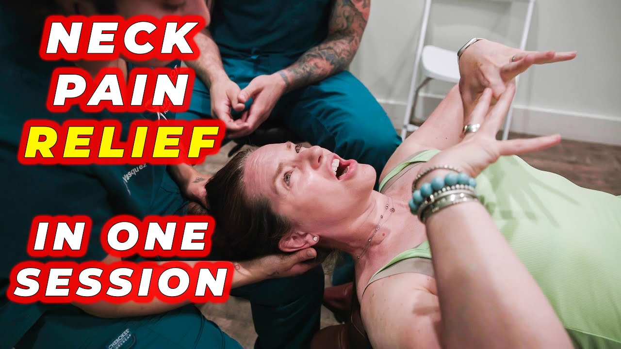 Chronic Neck Pain & Headaches - 40% BETTER in One Session