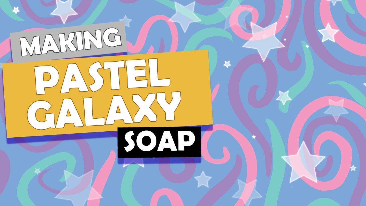 PASTEL GALAXY soap making ll artisan soap making