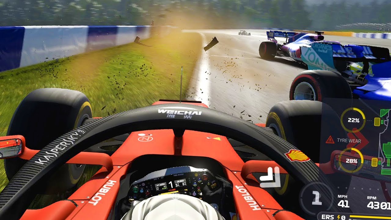 Гражданская война Ferrari! И гонки на всех этапах! - F1 2019 Кооперативная карьера Veloce SS S2