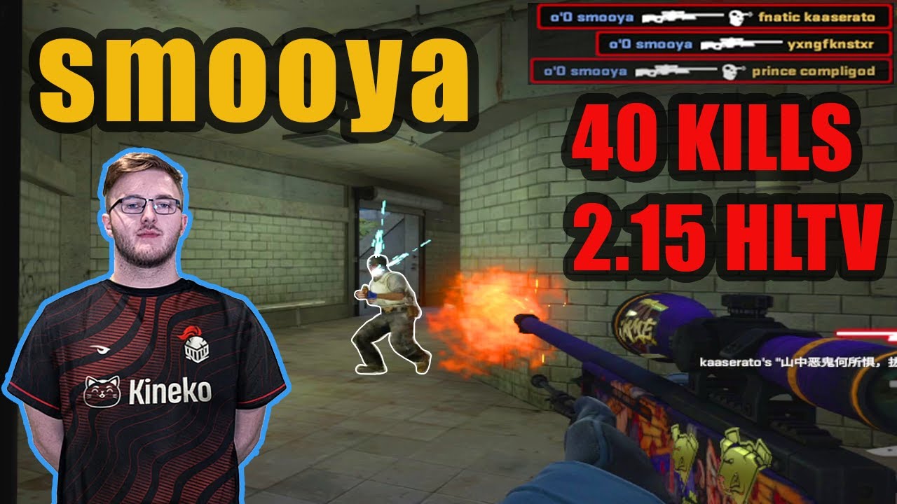 smooya Faceit Overpass POV ~ HARD CARRIED! // 40 Kills ~ 2.15 HLTV