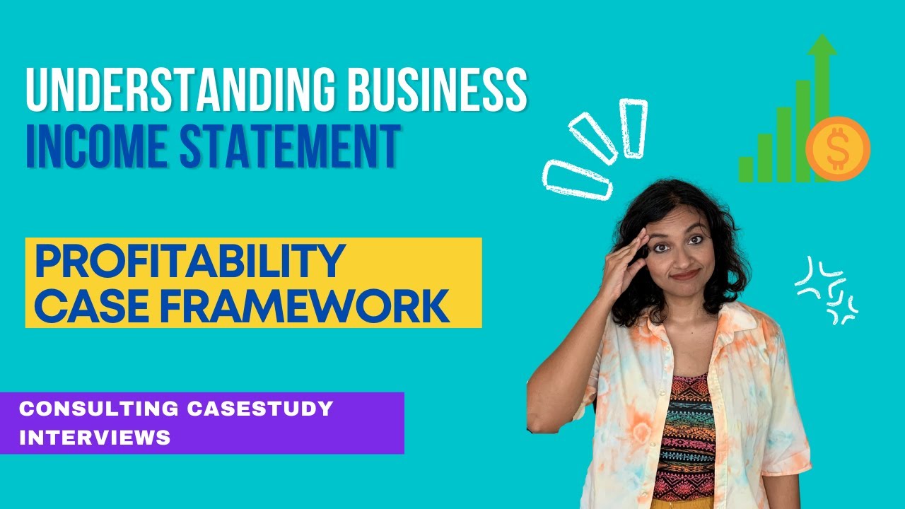 Profitability Case Interview Framework | Understanding Income Statement | Insider Gyaan (Hindi)