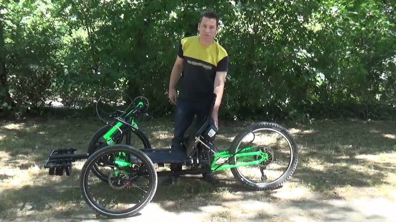 Steintrikes Wild One MTB E-Handbike