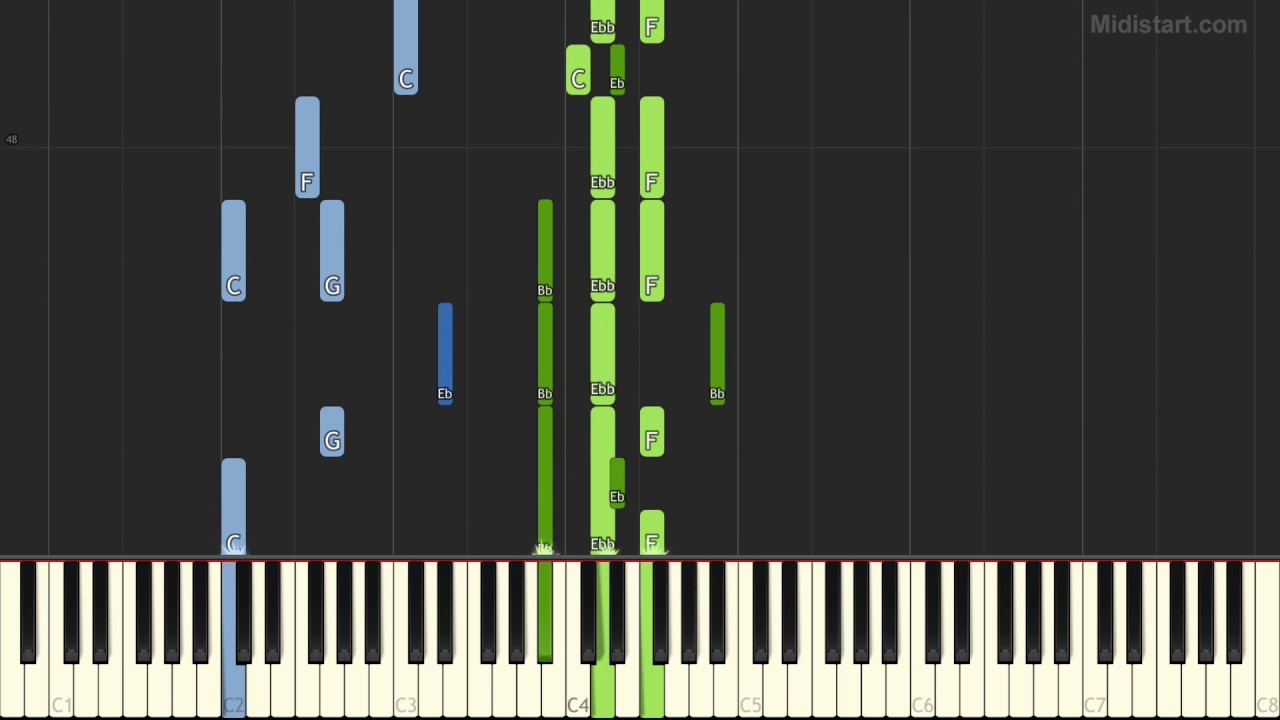 Ryuichi Sakamoto - Forbidden Colors (Piano Tutorial) [Synthesia Cover]