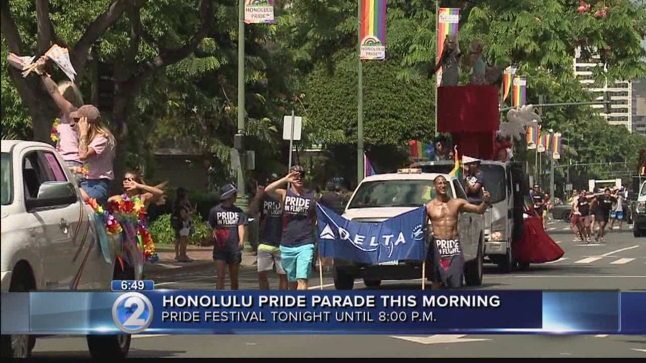 Parade kicks off Honolulu Pride Festival