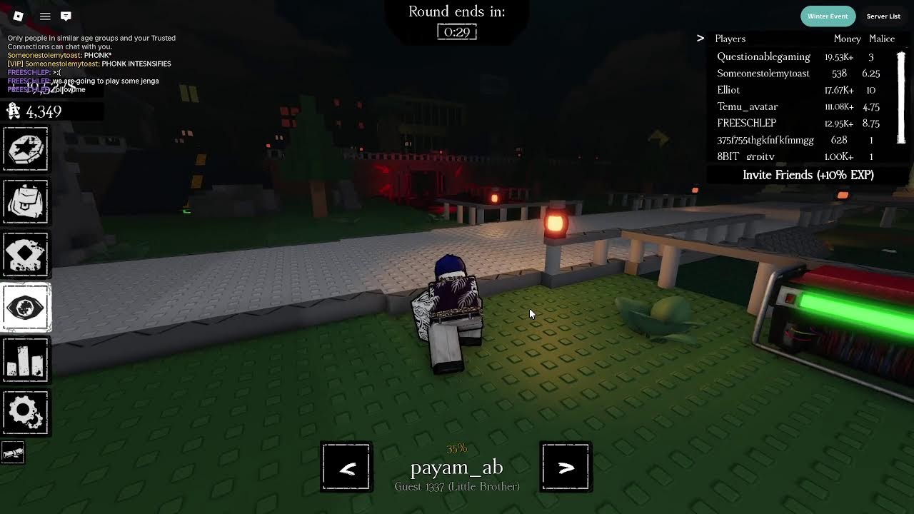 forsaken killer battle (add me to join)