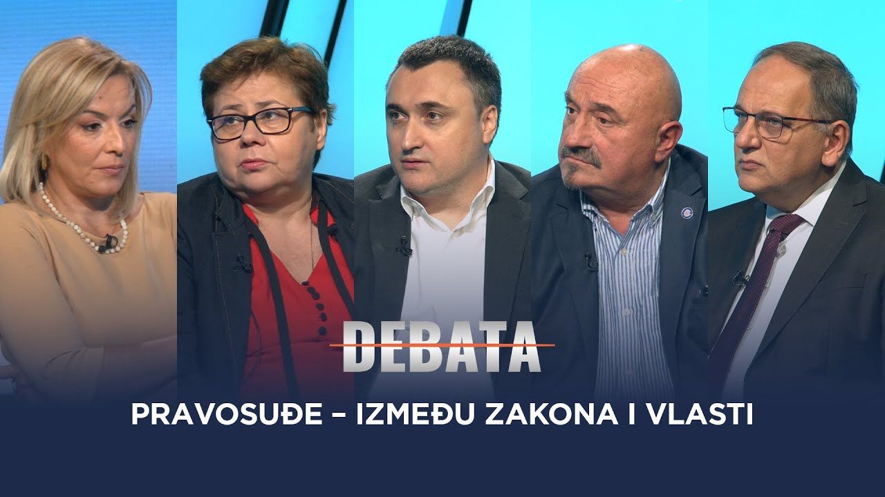 Insajder debata: Pravosuđe – između zakona i vlasti