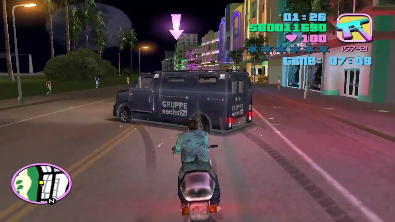 GTA  Vice City Autocide I Walkthrough $4000 Mission on Bike