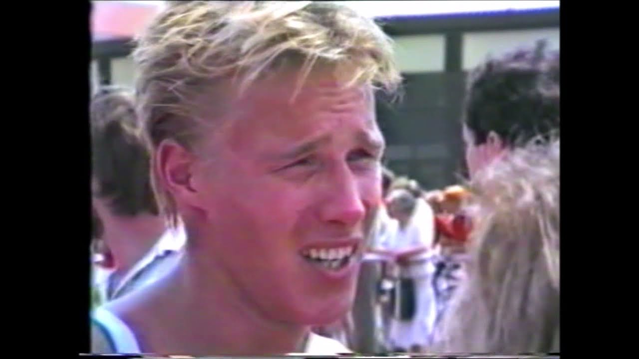 Triathlon in Roth 1985 - lange Version des 2. Franken-Triathlons