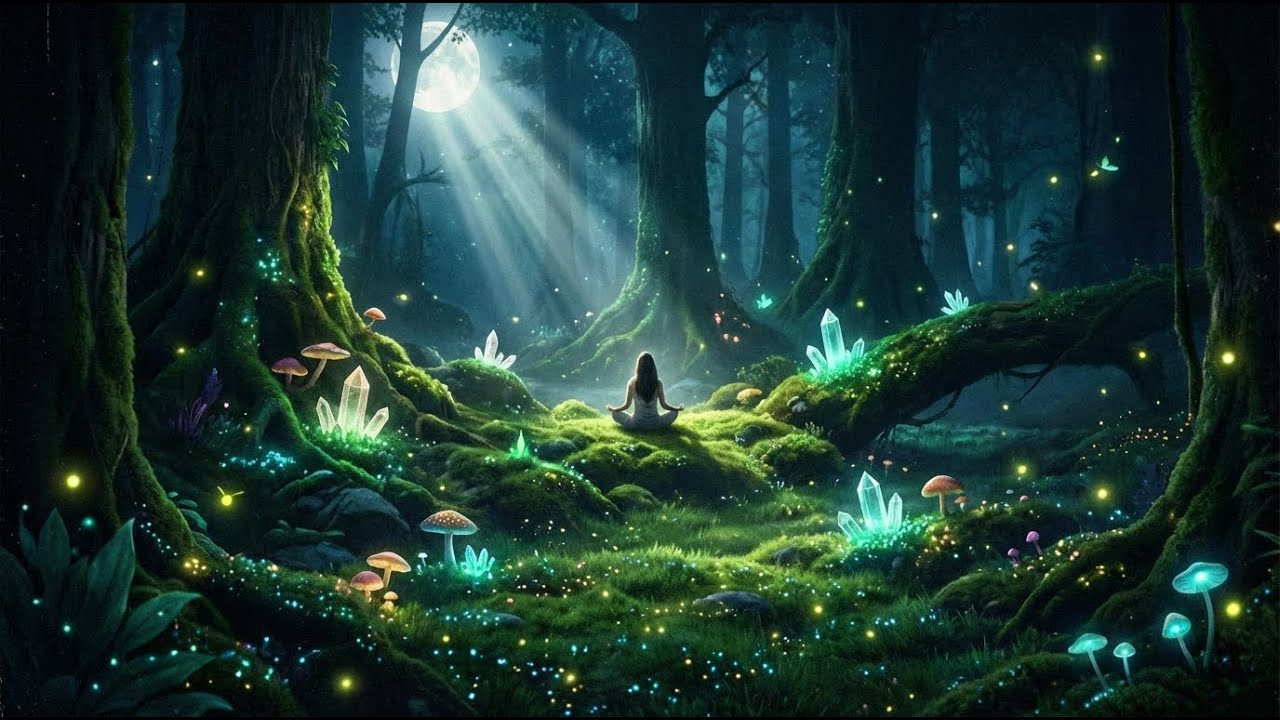 528 Hz | Purification| Deep Healing Sleep | Stress Relief & Inner Repair