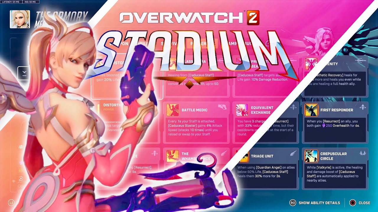OVERWATCH 2 STADIUM MERCY CONSOLE GAMEPLAY: Playing Mercy in Third Person!