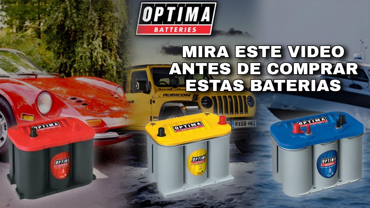 BATERIA OPTIMA /  TODO LO QUE TIENES QUE SABER...