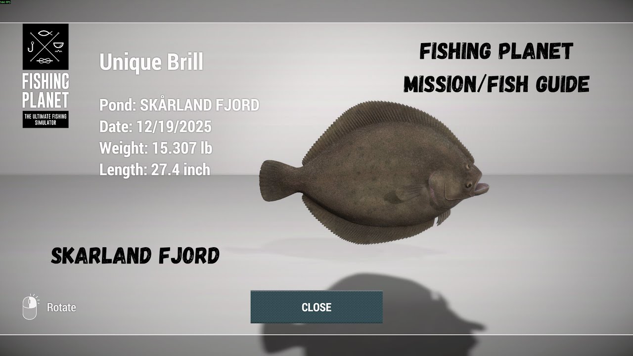 Brill - Monster Mission Part 1 | Skarland Fjord Fishing Planet