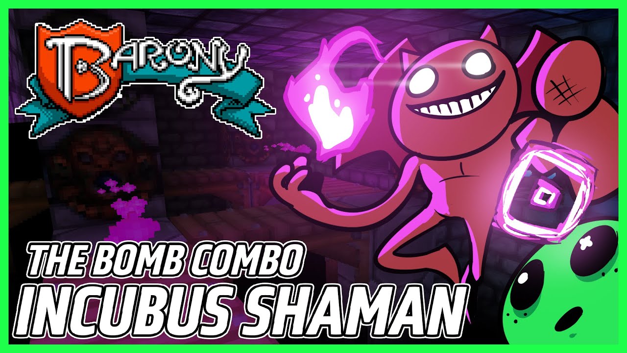 Blasting my enemies away as the INCUBUS SHAMAN in Barony