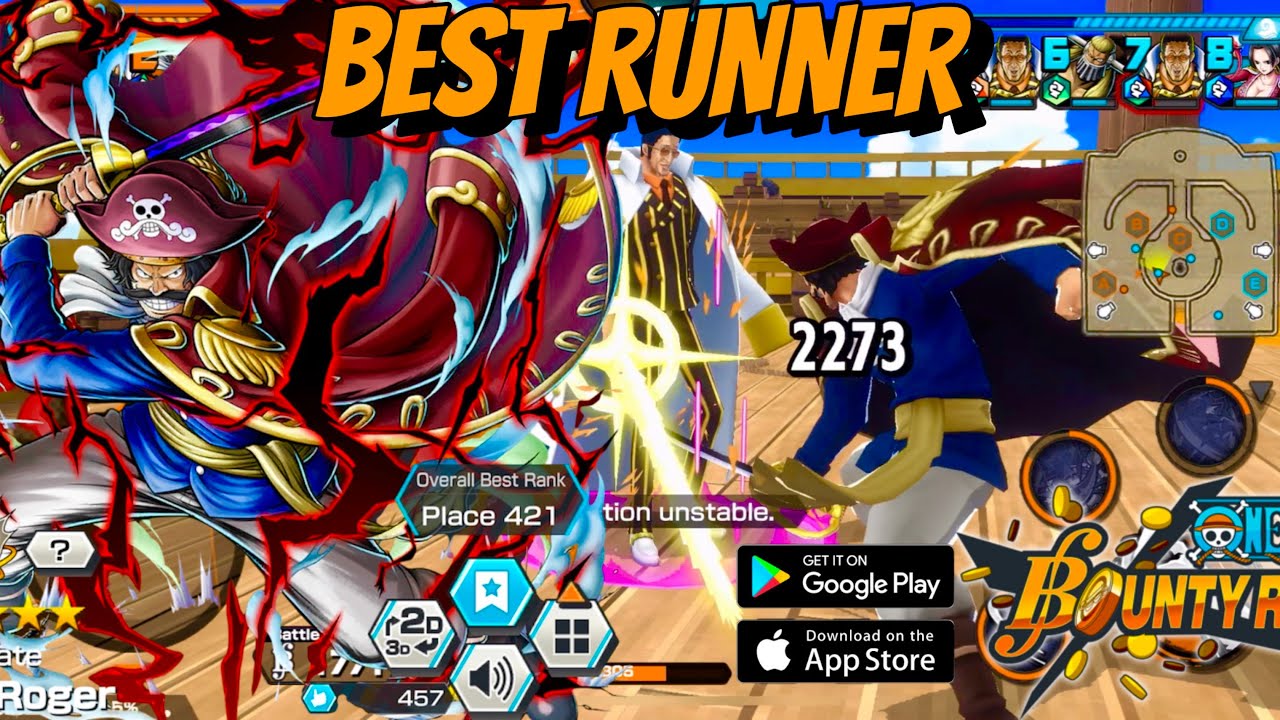 BEST RUNNER 6⭐️-DARK ROGER IS UNSTOPPABLE 👑|OPBR-One Piece Bounty Rush⚔️🎮 #onepiece #bountyrush #fy 