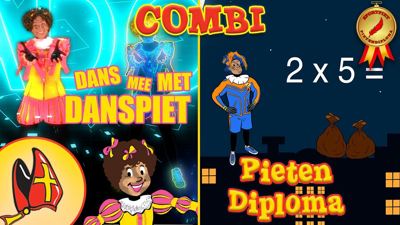 DANS OP KADO & SPORTPIET'S PIETENDIPLOMA #1: PIET ZEGT, REKENEN & SPORTEN • De Club van Sinterklaas