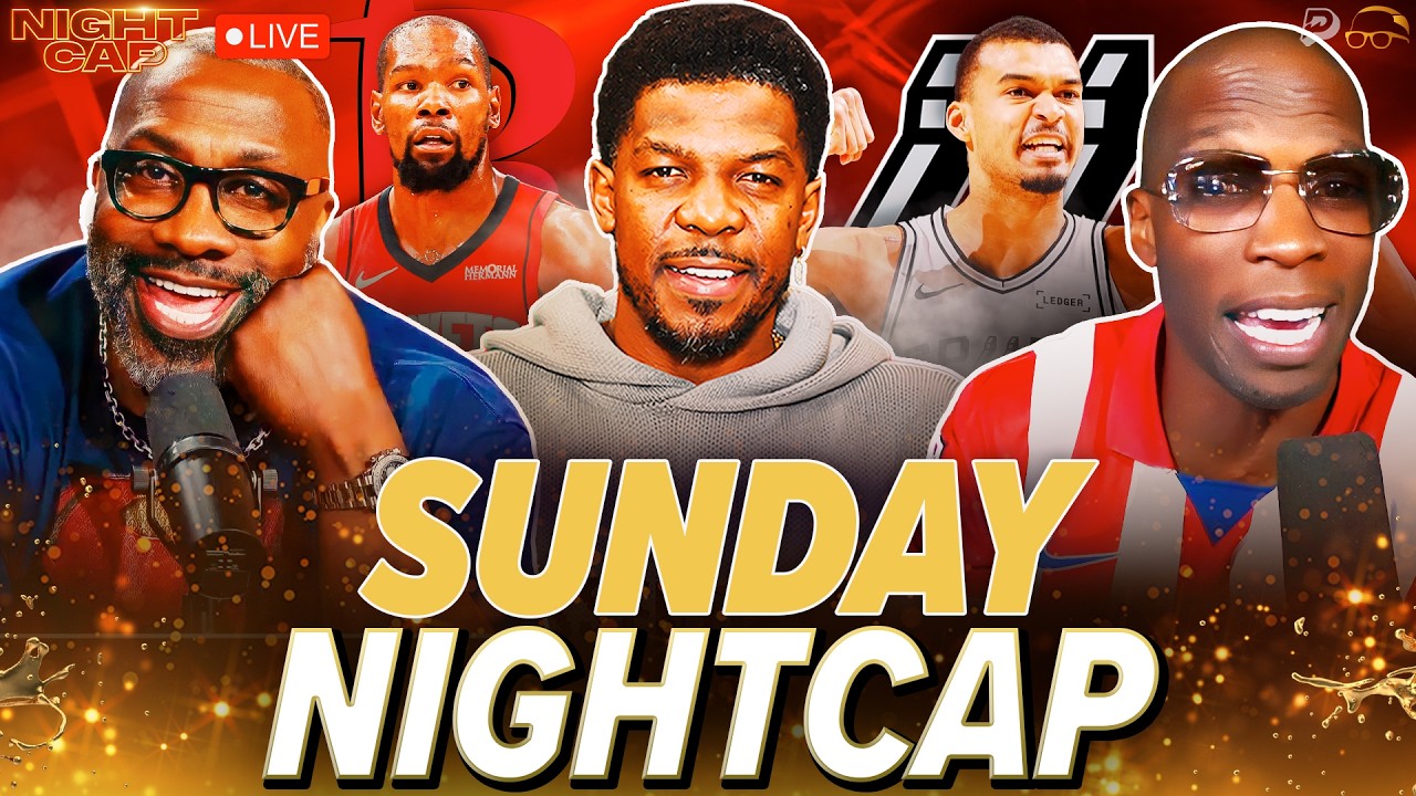 Unc, Ocho & Iso Joe REACT to KD & Rockets vs. Wemby & Spurs | Nightcap