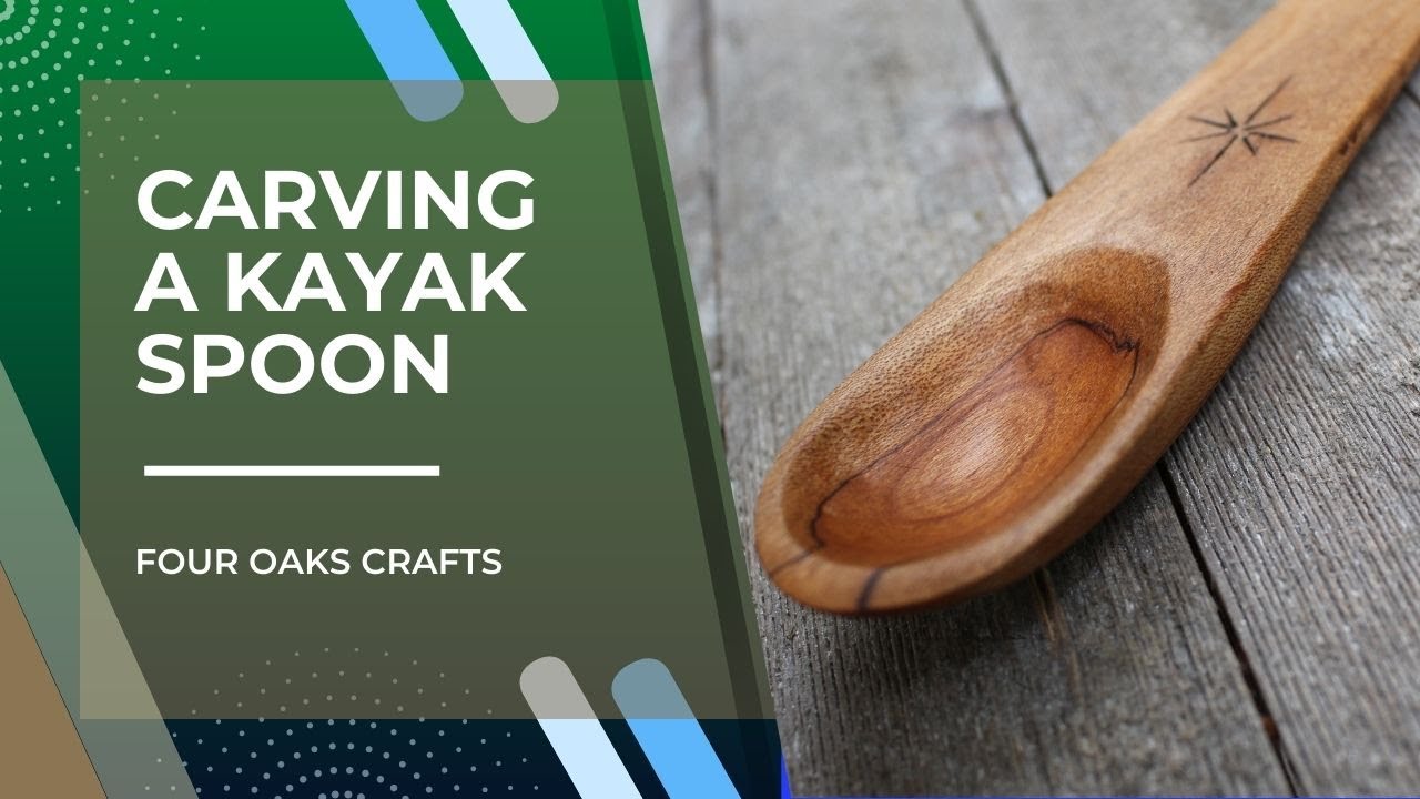 Carving the Kayak Spoon | An AMAZINGLY FUN Bushcraft Spoon