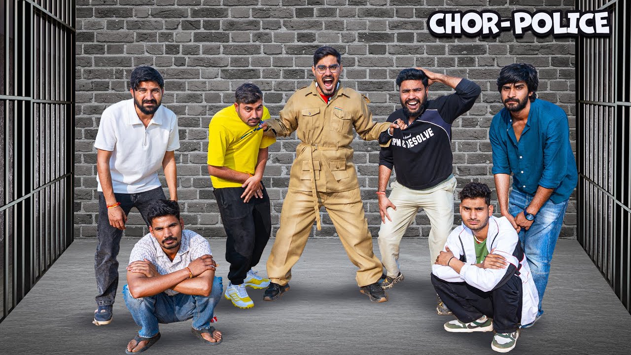 Chor VS Police Challenge😡| क्या पुलिस सारे चोर पकड़ पायेगी?