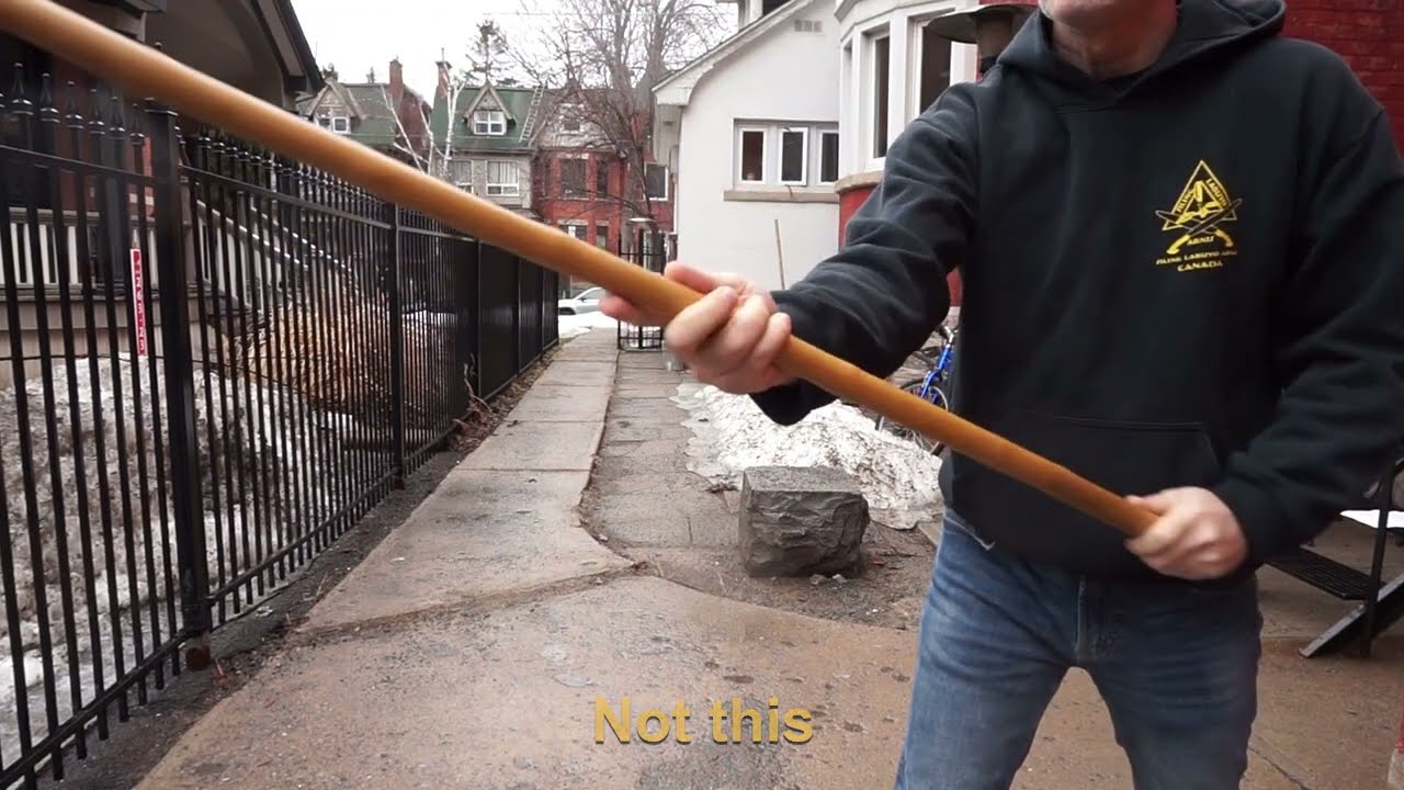 Staff Fighting - Thrusts