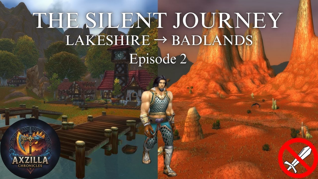WoW Classic Ep.2: Lakeshire → Badlands | Narrated + OST Journey 4K
