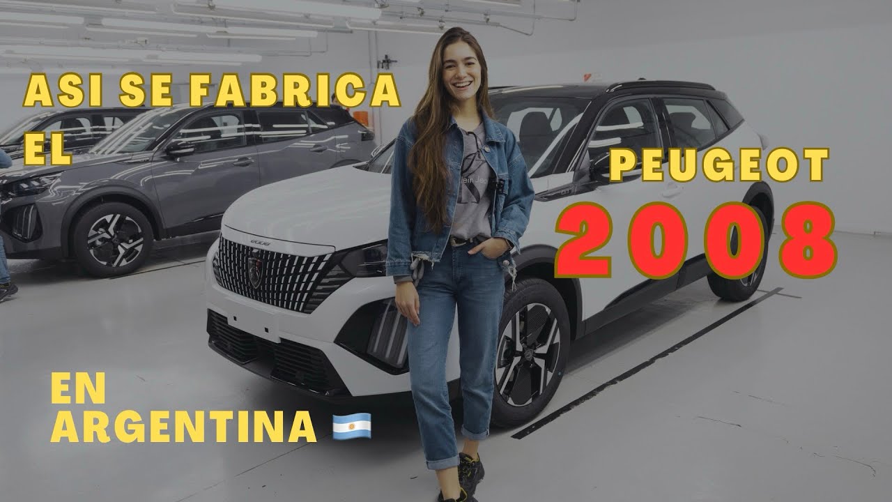 Así es una fábrica de autos por dentro 🚗 Conociendo internamente el Peugeot 2008 🇦🇷