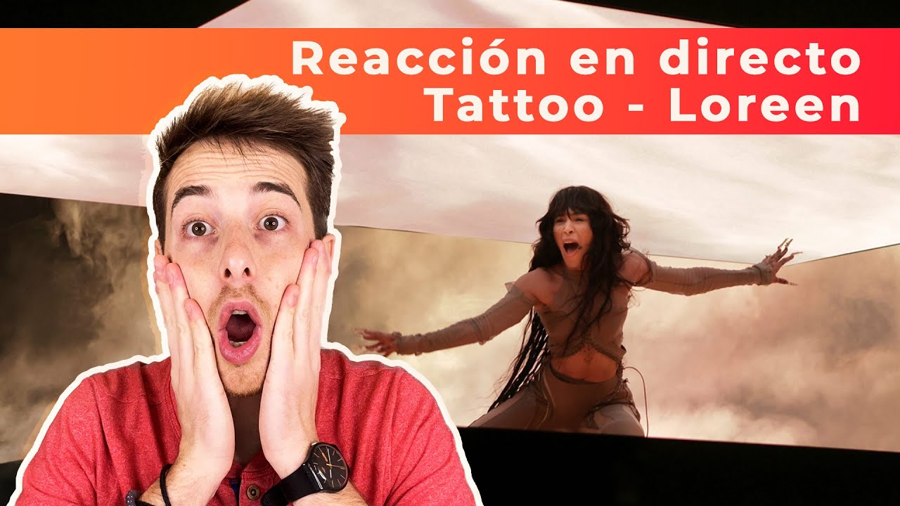 ⭐ Reacción en directo a Loreen - Tattoo | Melodifestivalen 2023 @luiset_