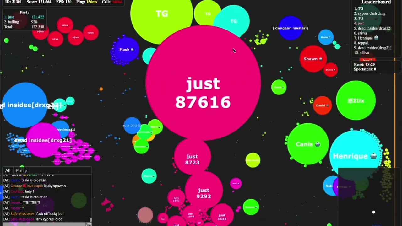 Gota.io Mothership and Win Compilation #4