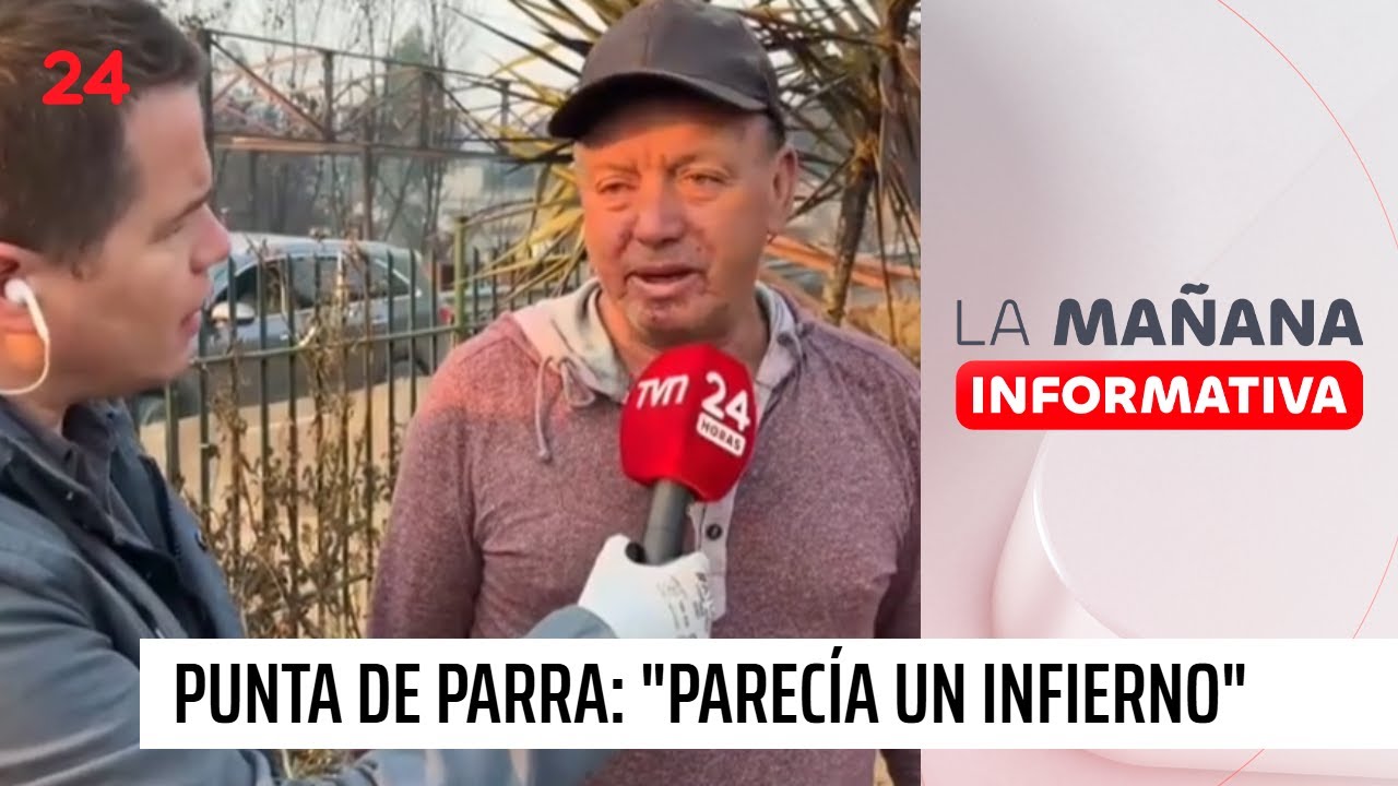 Afectados comienzan a llegar a sus casas destruidas: "Parecía un infierno" | 24 Horas TVN Chile