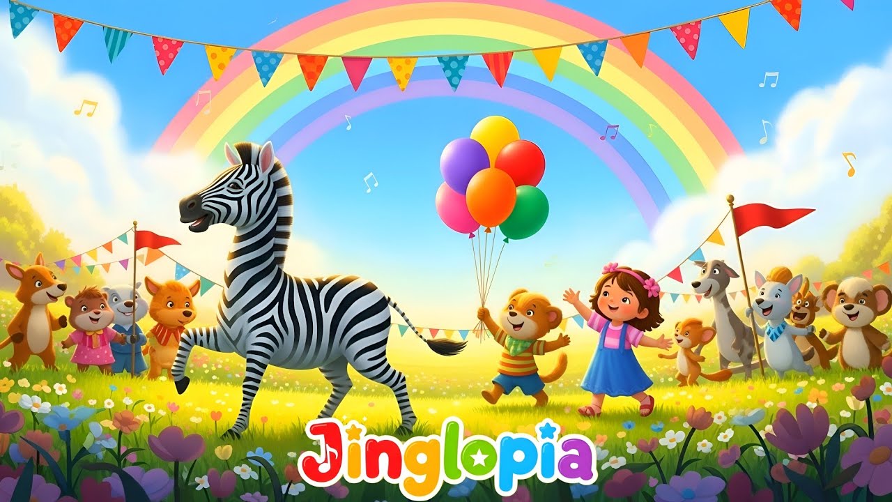 ABC Song for Kids & Toddlers | Learn Alphabet A to Z Animal parade With Music for kids | Jinglopia