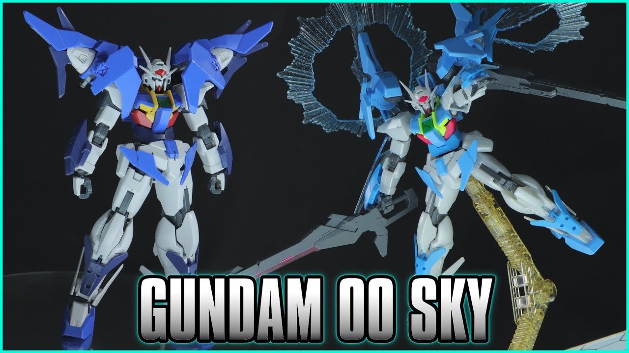 HGBD 1/144 Gundam 00 Sky and Higher Than Sky Phase Review - GUNDAM BUILD DIVERS - ガンダムダブルオースカイ
